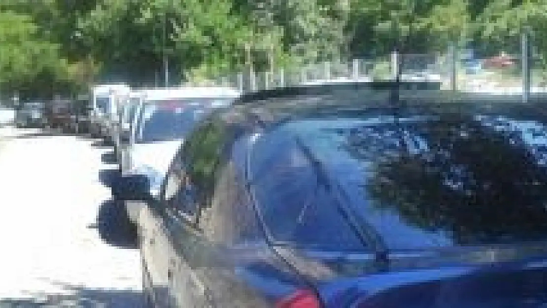 Aracına yazılan park cezasını iptal ettirdi