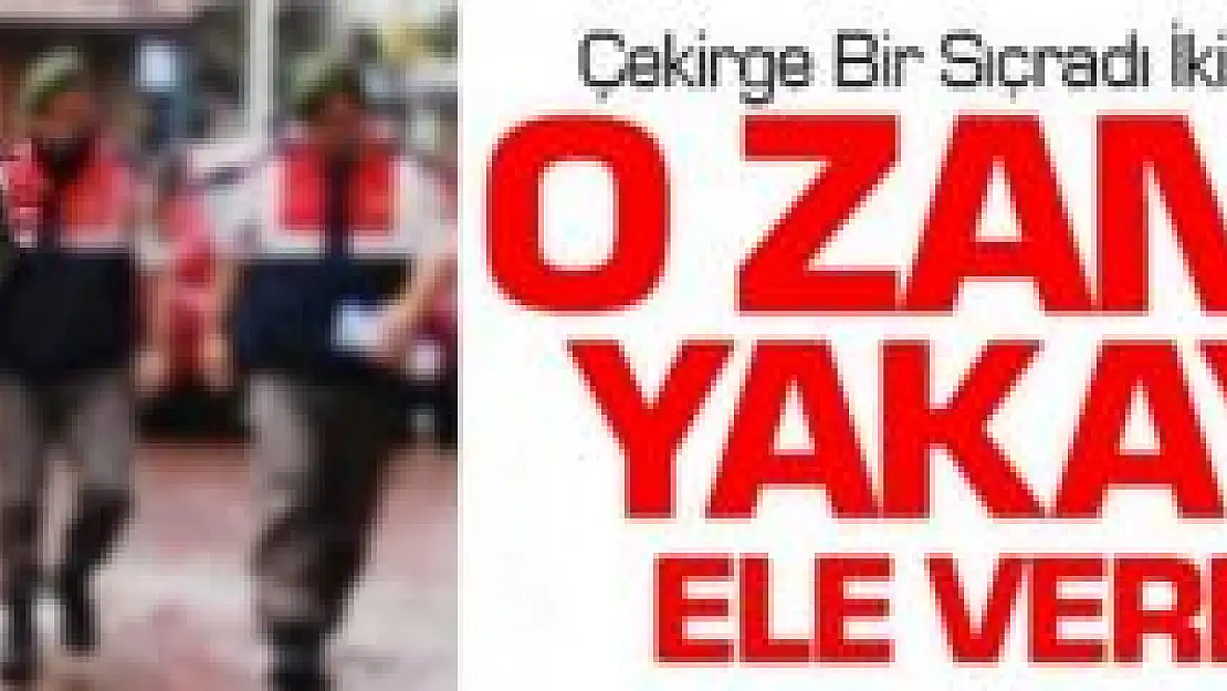 Aranan zanlıyı parmak izi yakalattı 