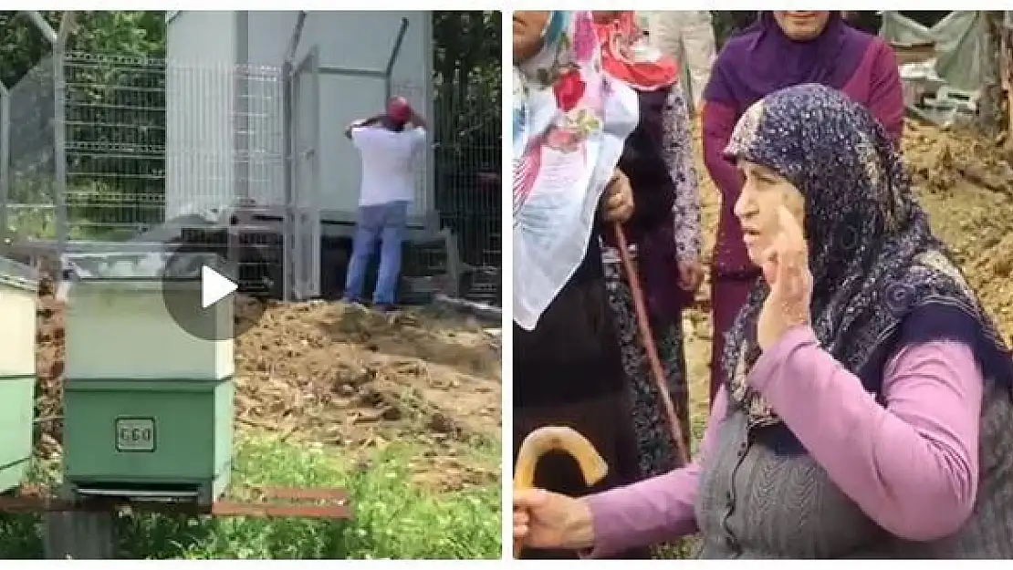 Arsasını kiralayan oğluna böyle sitem etti