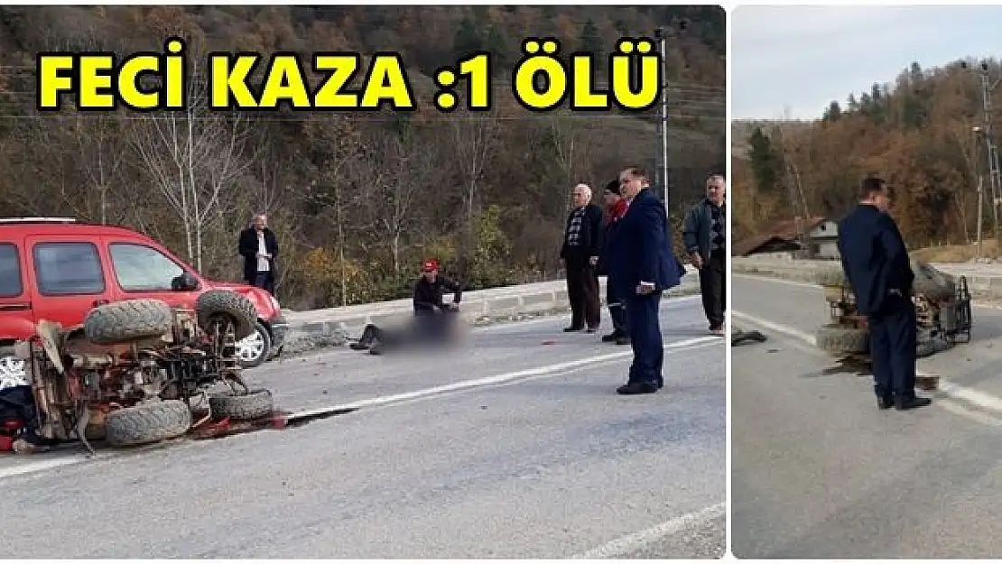 ATV sürücüsü hayatını kaybetti