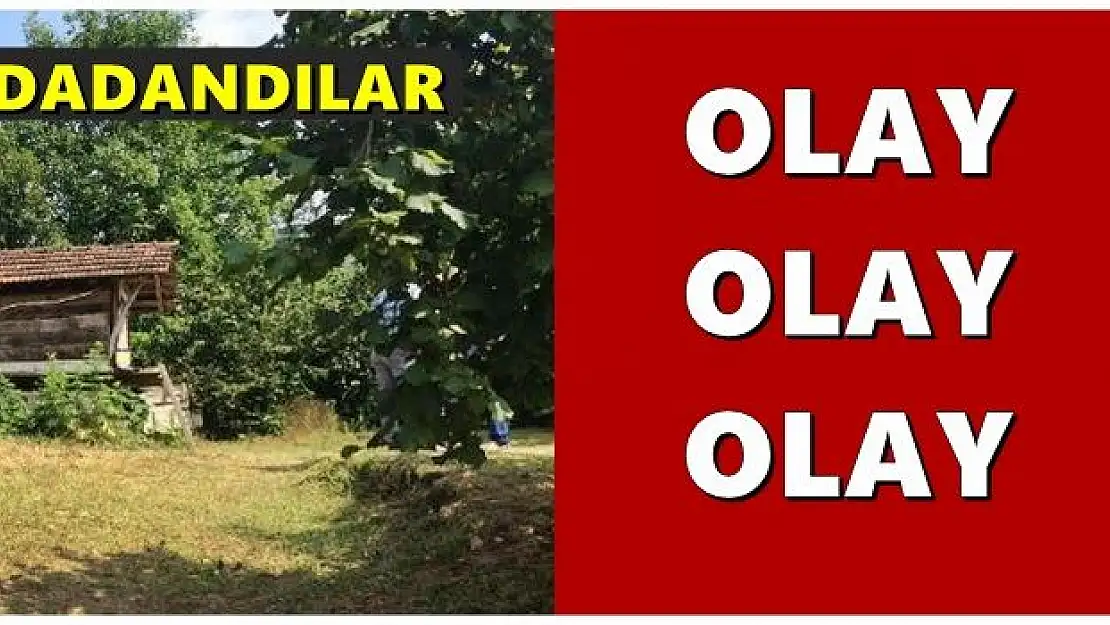 Aynı köyde iki ayrı olay