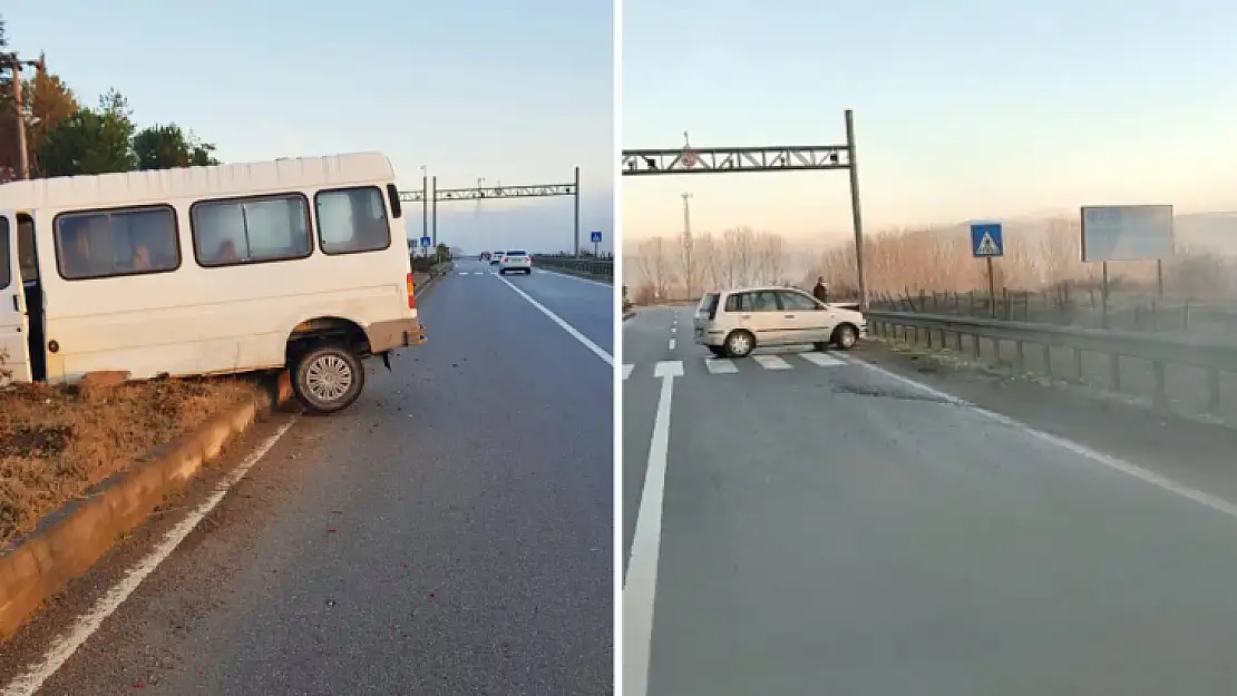 Aynı noktada iki kaza