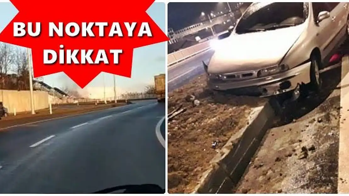 Aynı noktada yine kaza!