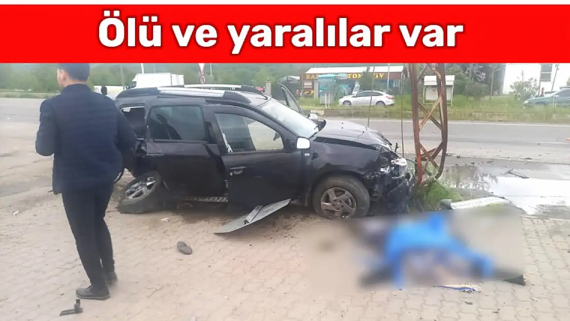 Bakacakkadı'da feci kaza