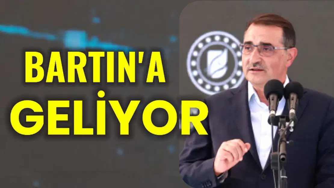 Bakan Dönmez Bartın'a geliyor