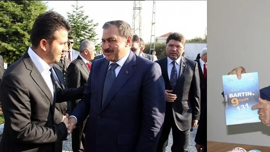 Bakan Eroğlu Bartın'a geliyor