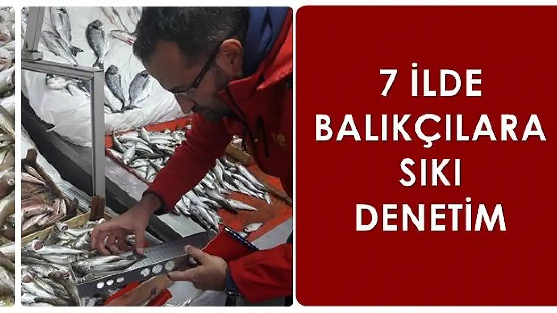 Balıkçılar denetlendi