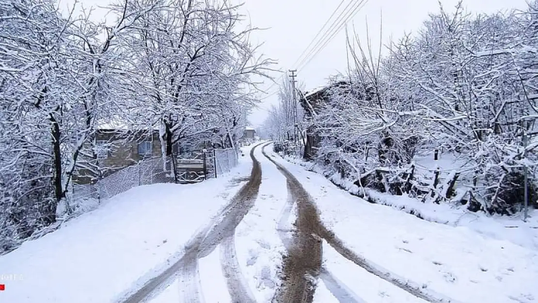 Bartın'a Mart karı yağdı