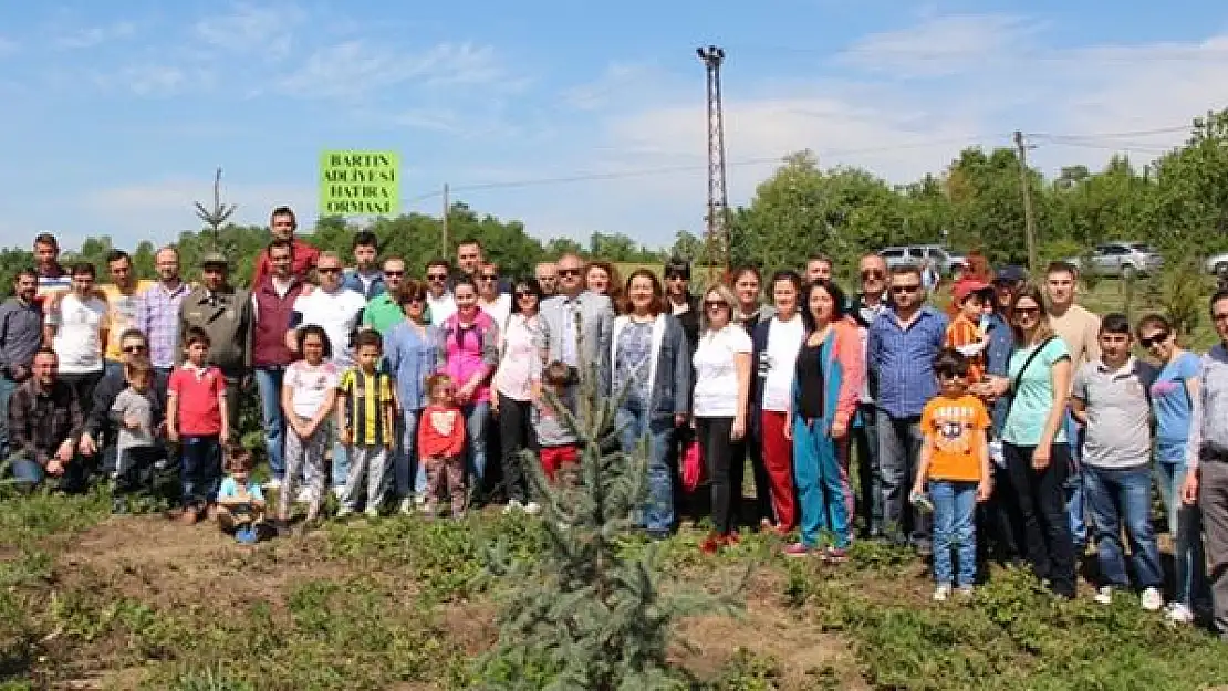 Bartın Adliyesi Hatıra Ormanı Kuruldu