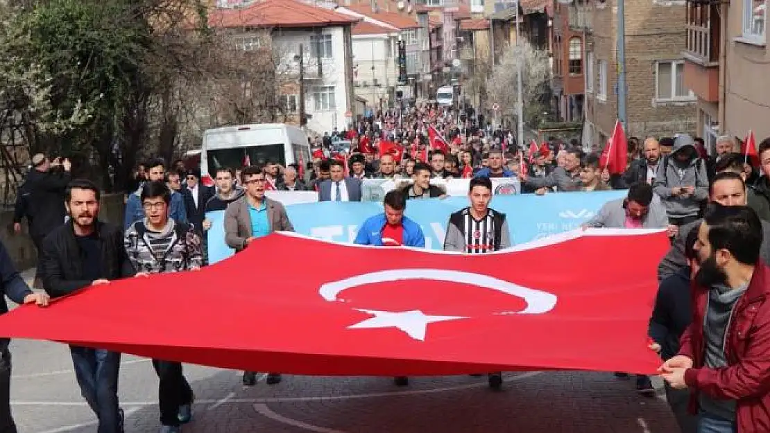 Bartın Afrin'e Destek İçin Yürüdü