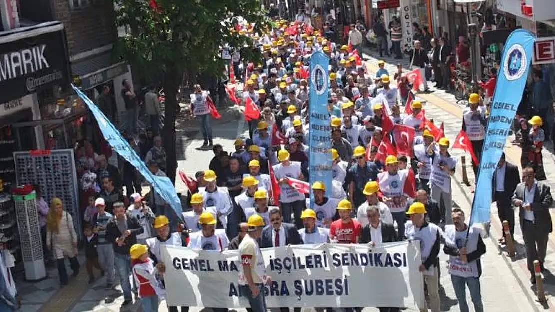 Bartın'da 1 Mayıs coşkusu 