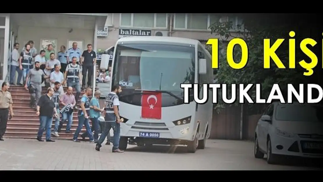 Bartın'da 10 esnaf tutuklandı