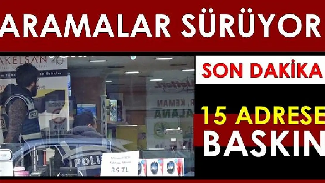 Bartın'da 15 adrese baskın, 7 gözaltı