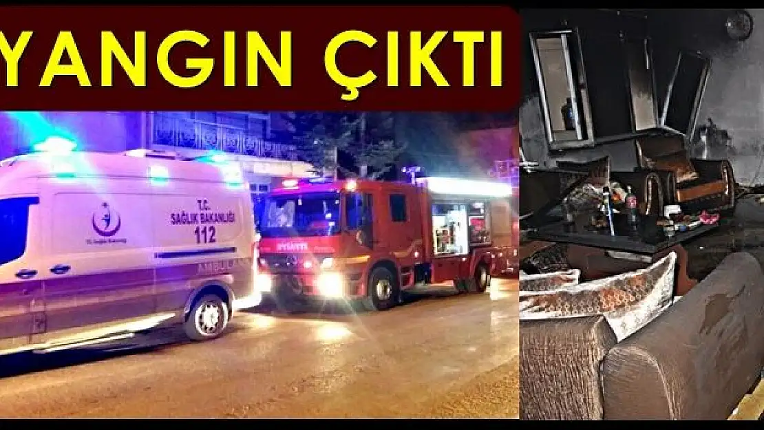 Bartın'da 2 katlı evde yangın çıktı