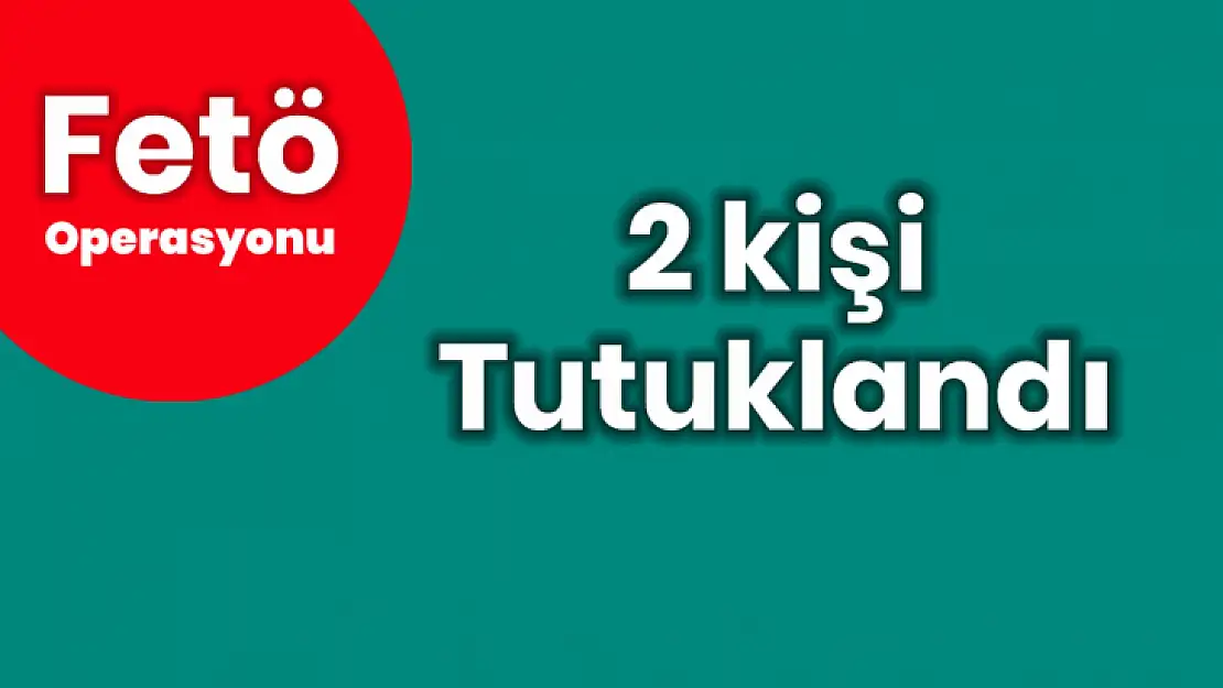 Bartın'da 2 kişi tutuklandı