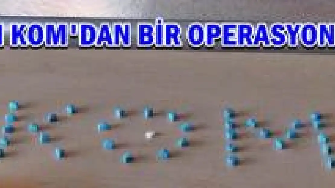 Bartın'da 35 Adet Ecstasy Hap Ele Geçirildi 