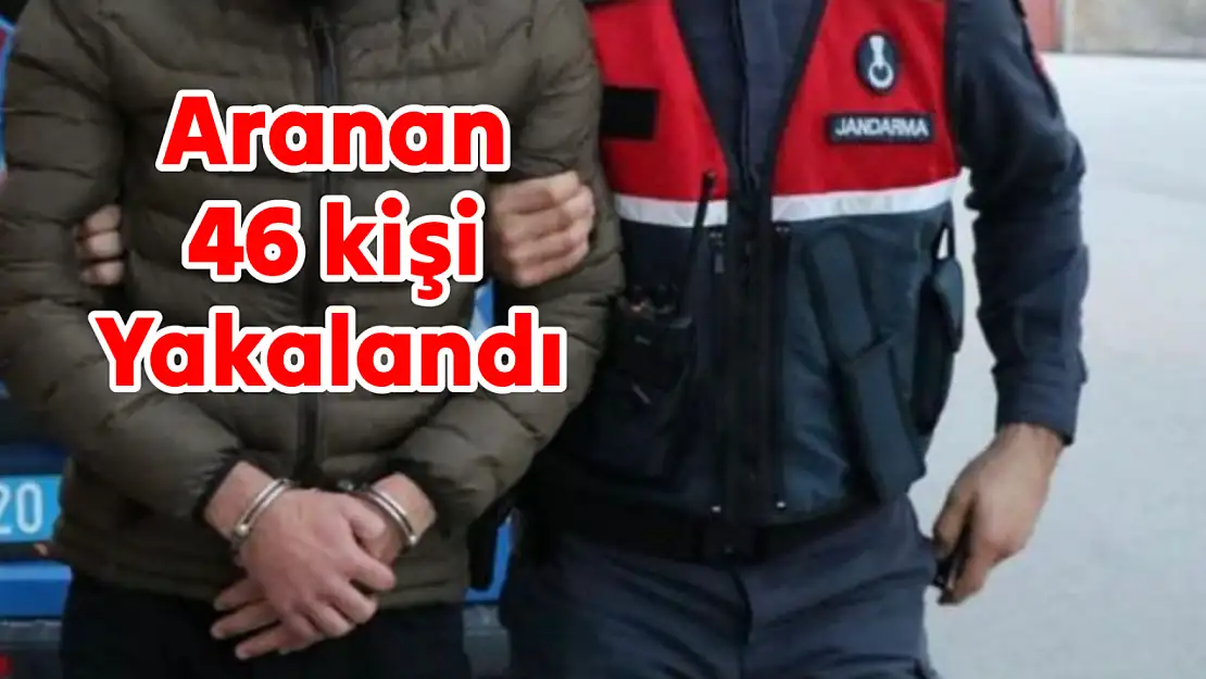 Bartın'da 46 Kişi Yakalandı