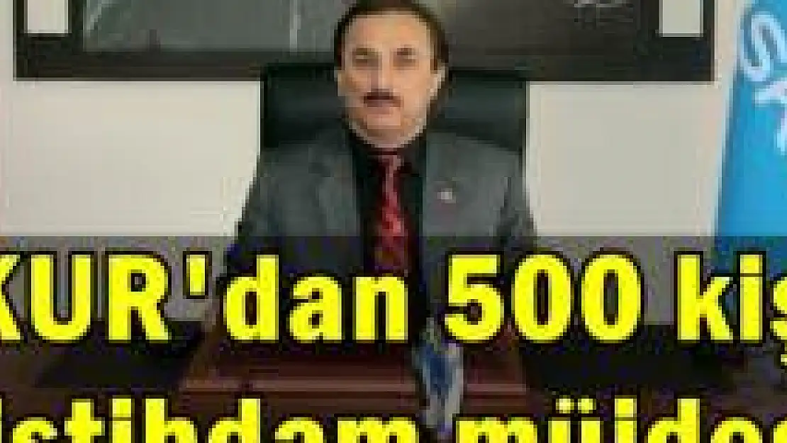 Bartın'da 500 kişiye iş imkânı