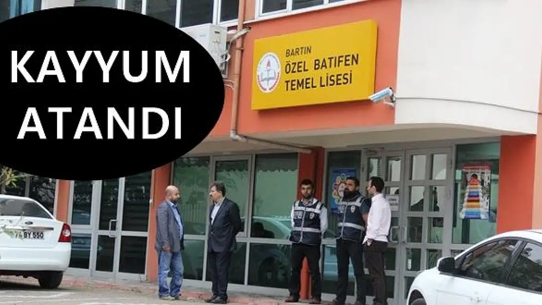 Bartın'da 6 Kuruma Kayyum Atandı