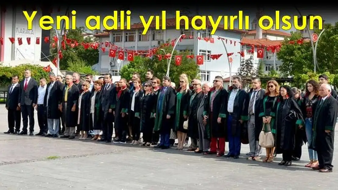 Bartın'da adli yıl açılış töreni düzenlendi