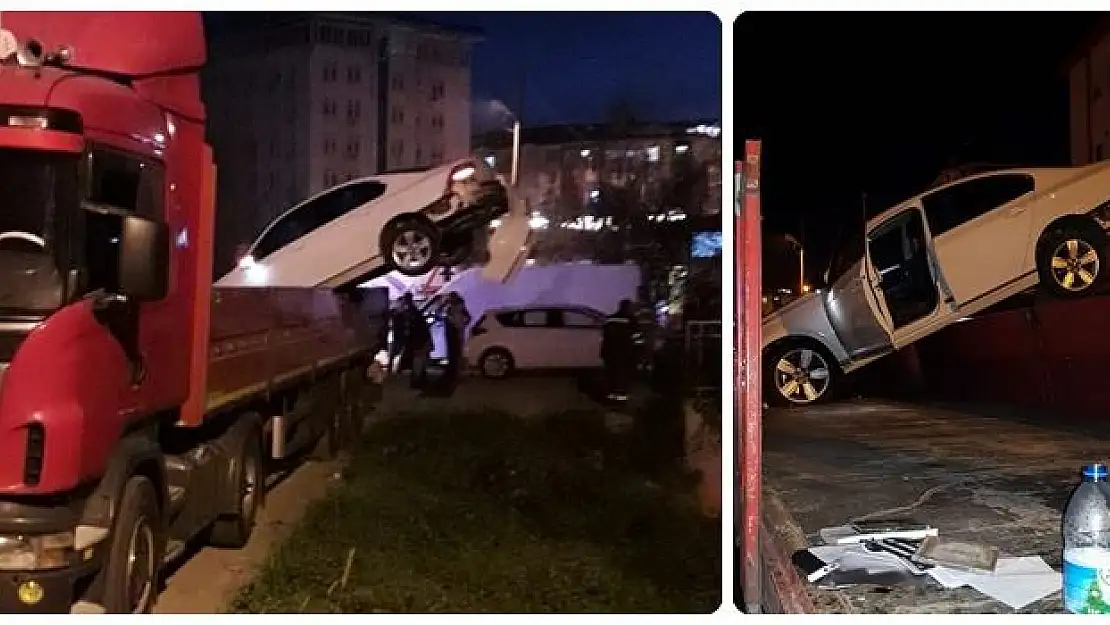 Bartın'da akılalmaz kaza!