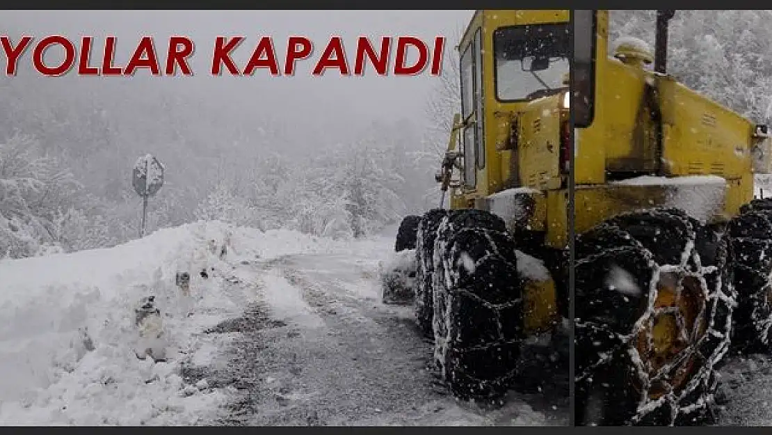 Bartın'da beklenen kar etkisini gösterdi