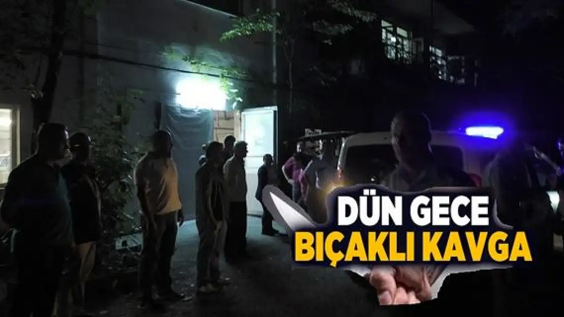 Bartın'da bıçakla yaralama