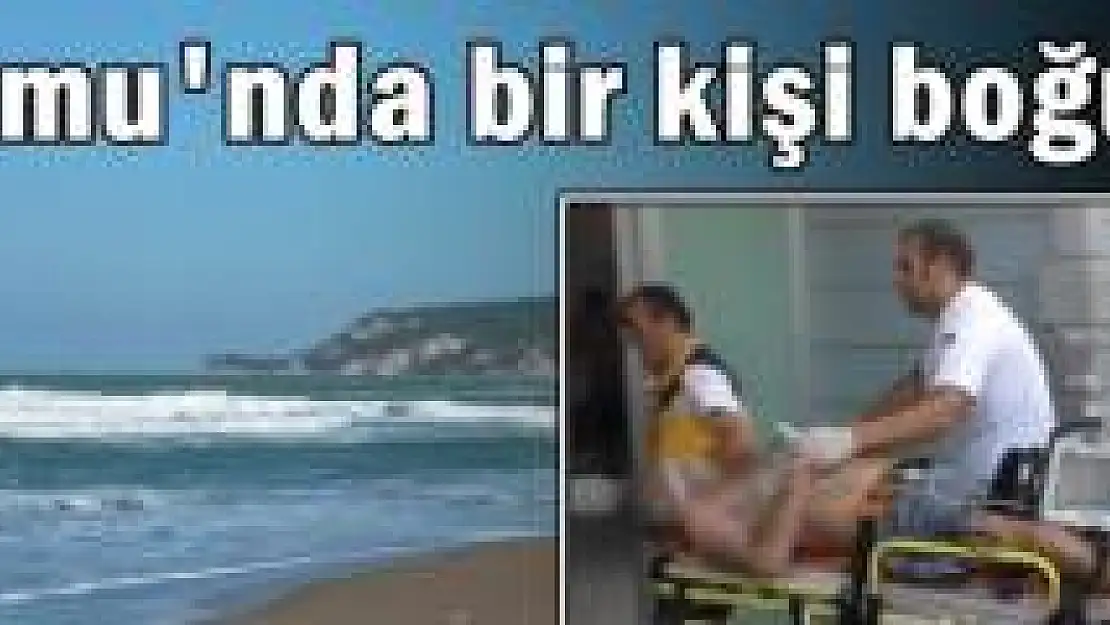 Bartın'da bir kişi boğuldu