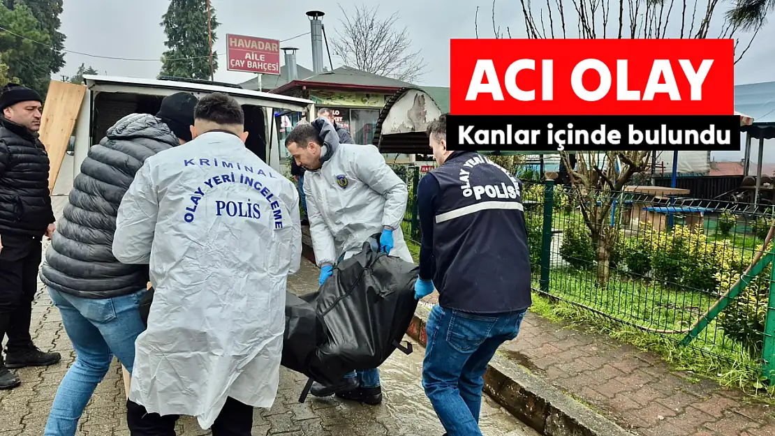 Bartın'da Çay Bahçesinde Acı Olay