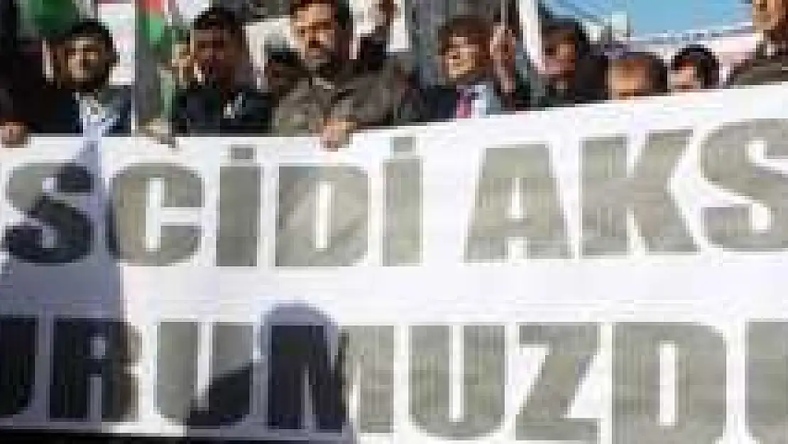 Bartın'da Cibilliyetsiz İsrail Protesto Edildi