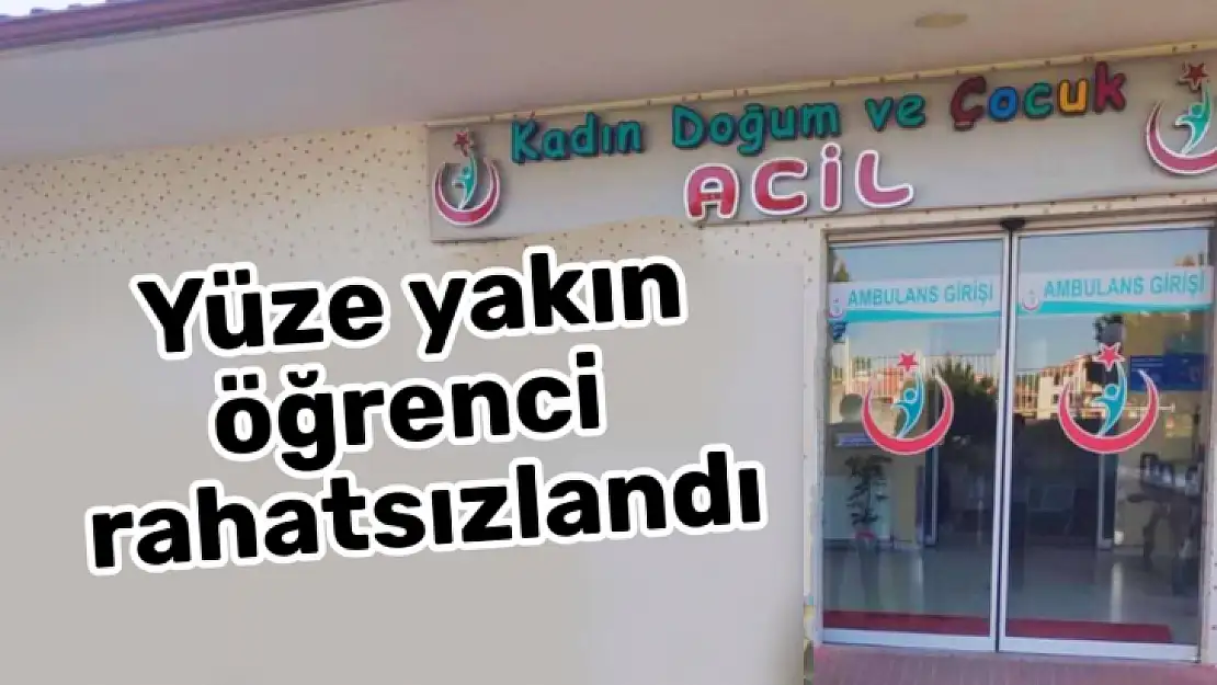 Bartın'da çok sayıda öğrenci rahatsızlandı