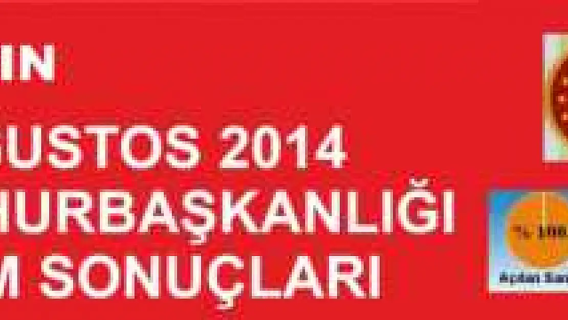 BARTIN'DA CUMHURBAŞKANLIĞI SEÇİM SONUÇLARI 