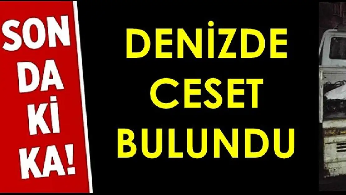 Bartın'da denizde ceset bulundu