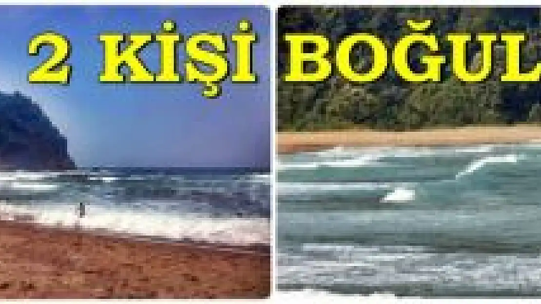 Bartın'da denize giren 2 kişi boğuldu