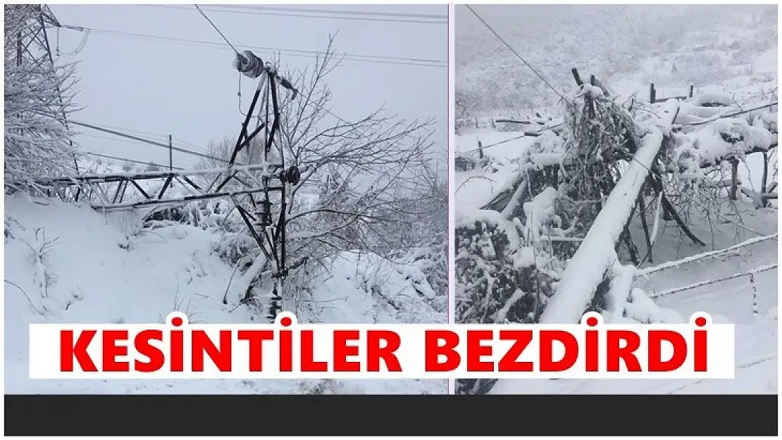 Bartın'da elektrikler yine Kesik SA