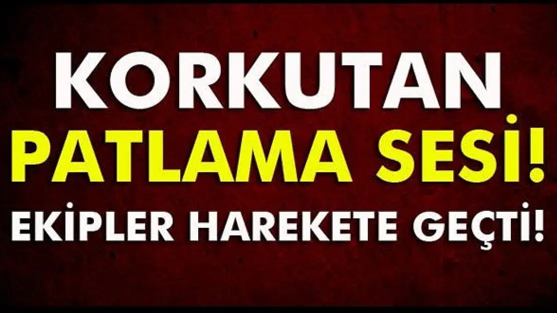 Bartın'da esrarengiz patlama sesi