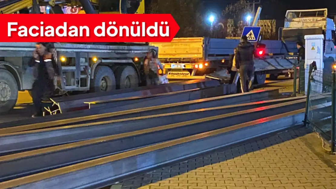 Bartın'da faciadan dönüldü