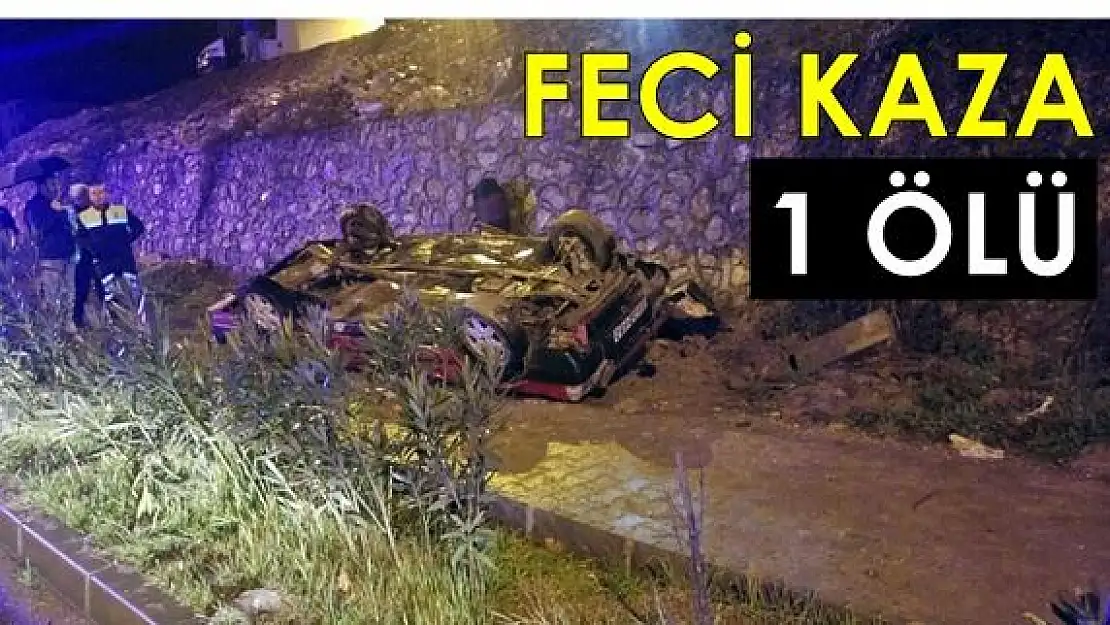 Bartın'da feci kaza 1 ölü, 2 yaralı