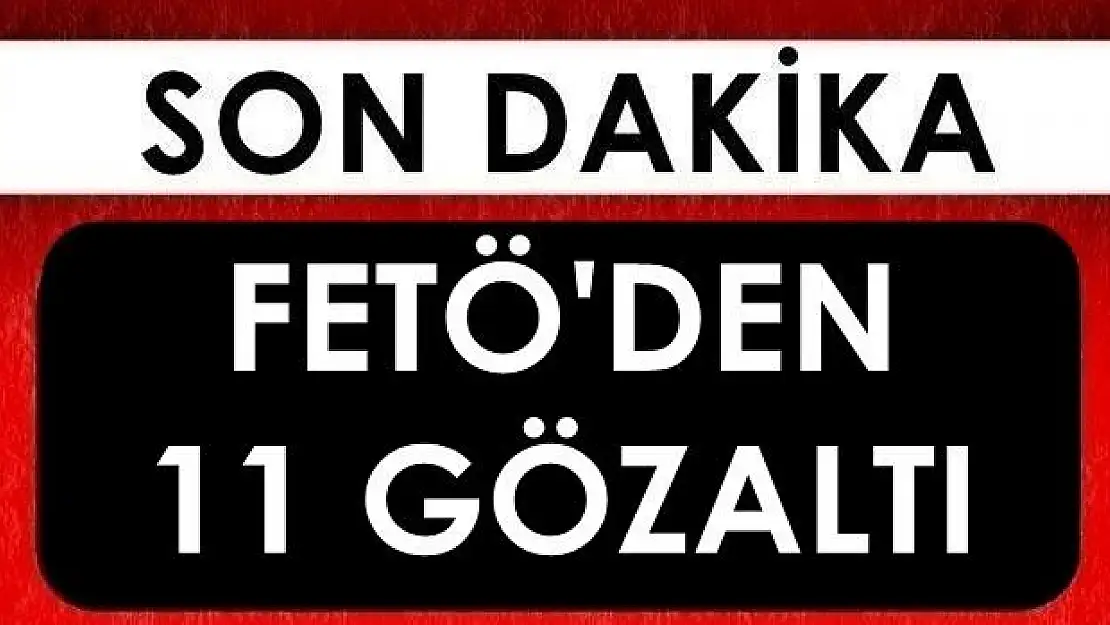 Bartın'da FETÖ operasyonu