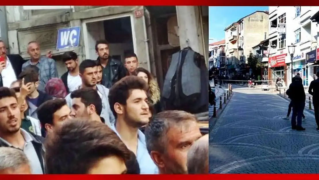 Bartın'da gergin anlar!