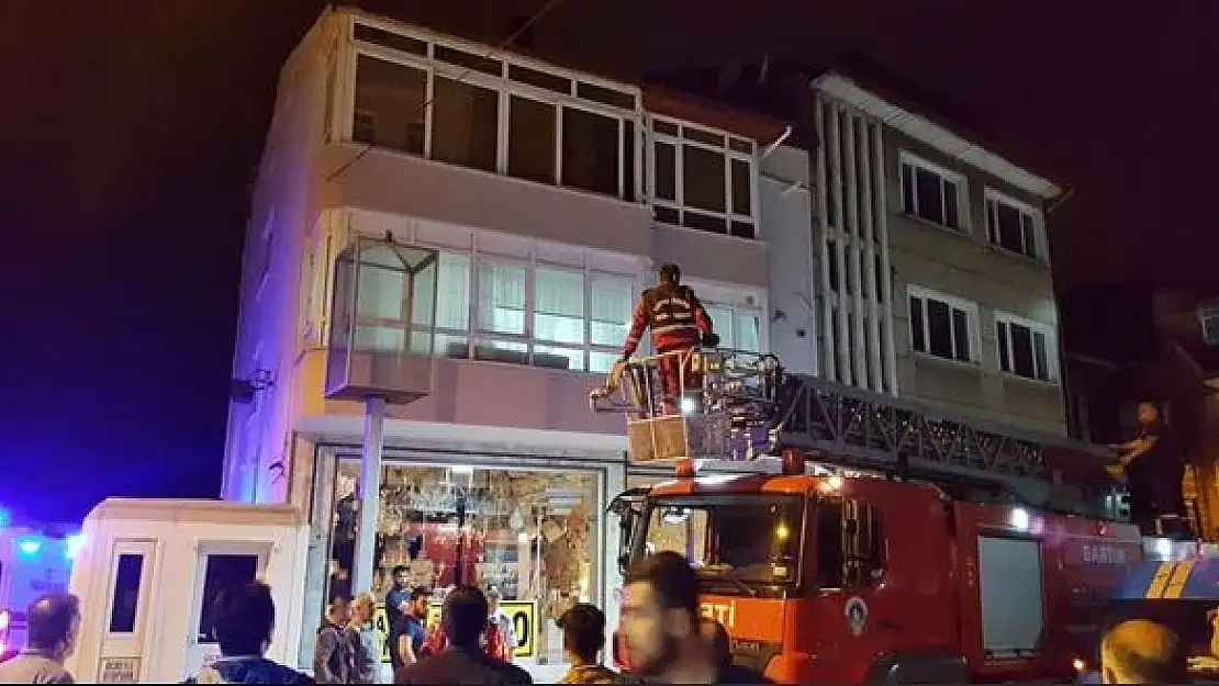 Bartın'da hareketli dakikalar!