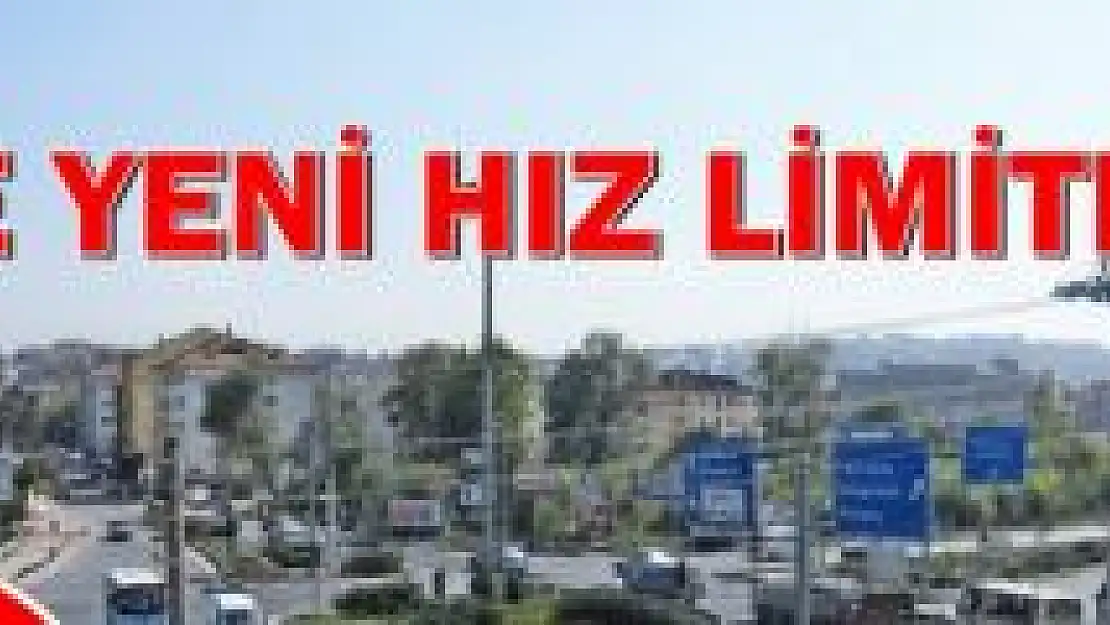 Bartın'da hız limitleri yeniden belirlendi