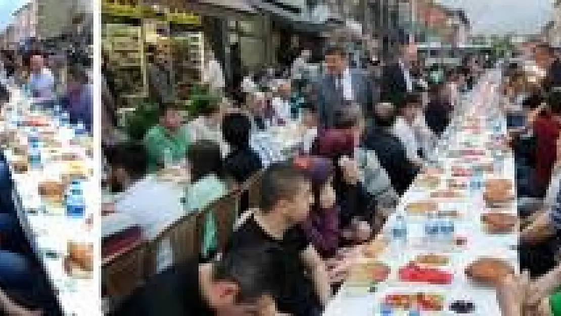 Bartın'da iftar coşkusu sokaklara taştı