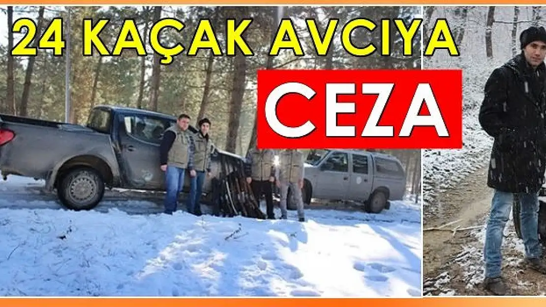 Bartın'da kaçak avcılara ceza