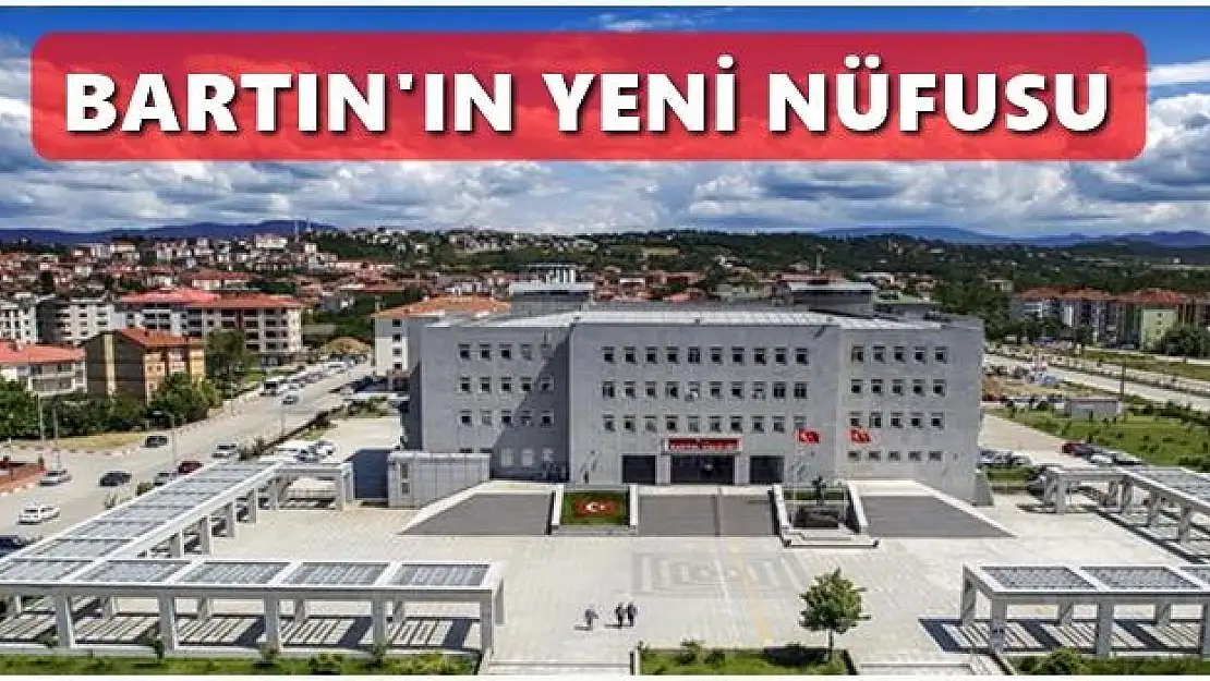 Bartın'da kadın erkek sayısında son durum