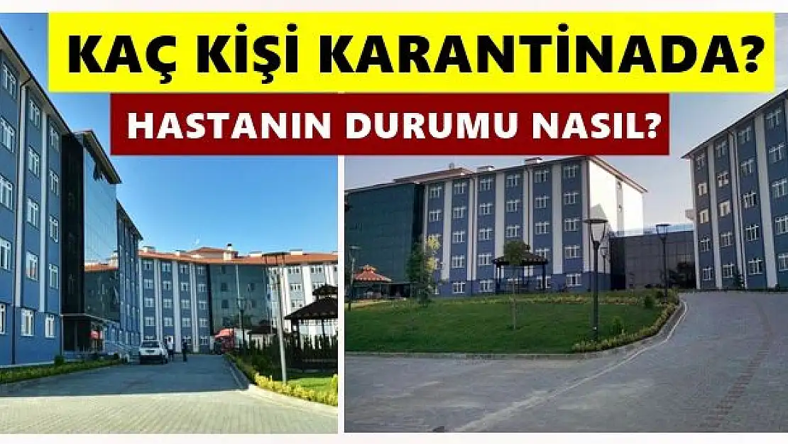 Bartın'da karantina altında olanlar açıklandı