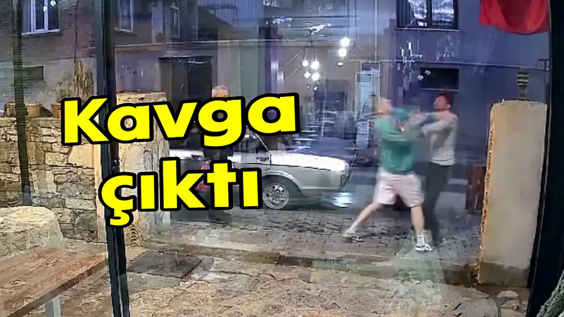 Bartın'da kavga kamerada