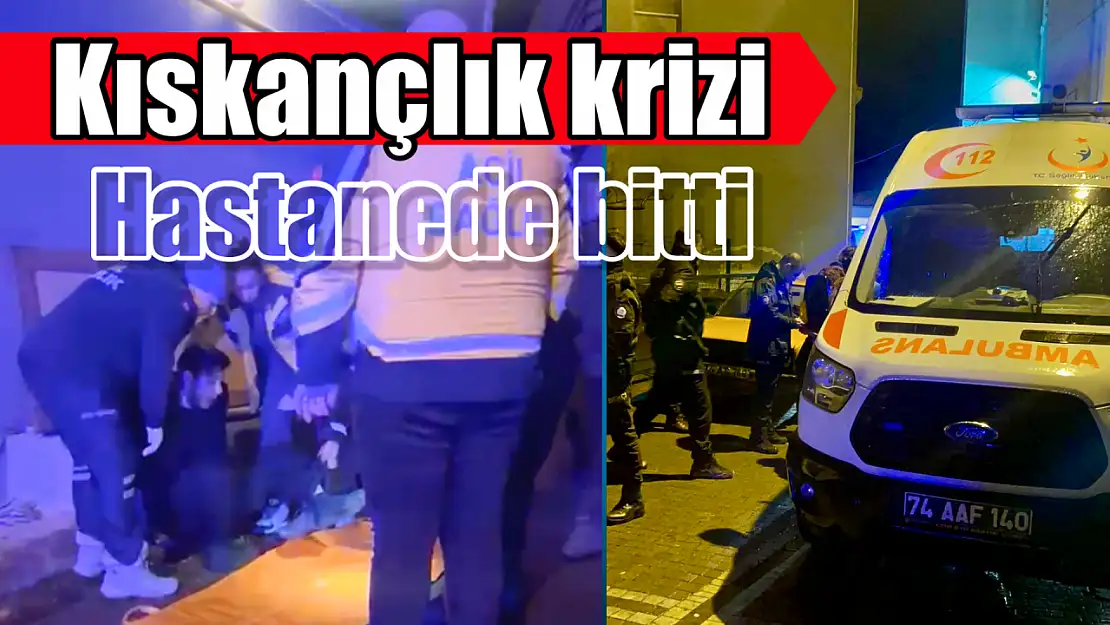 Bartın'da Kıskançlık krizi