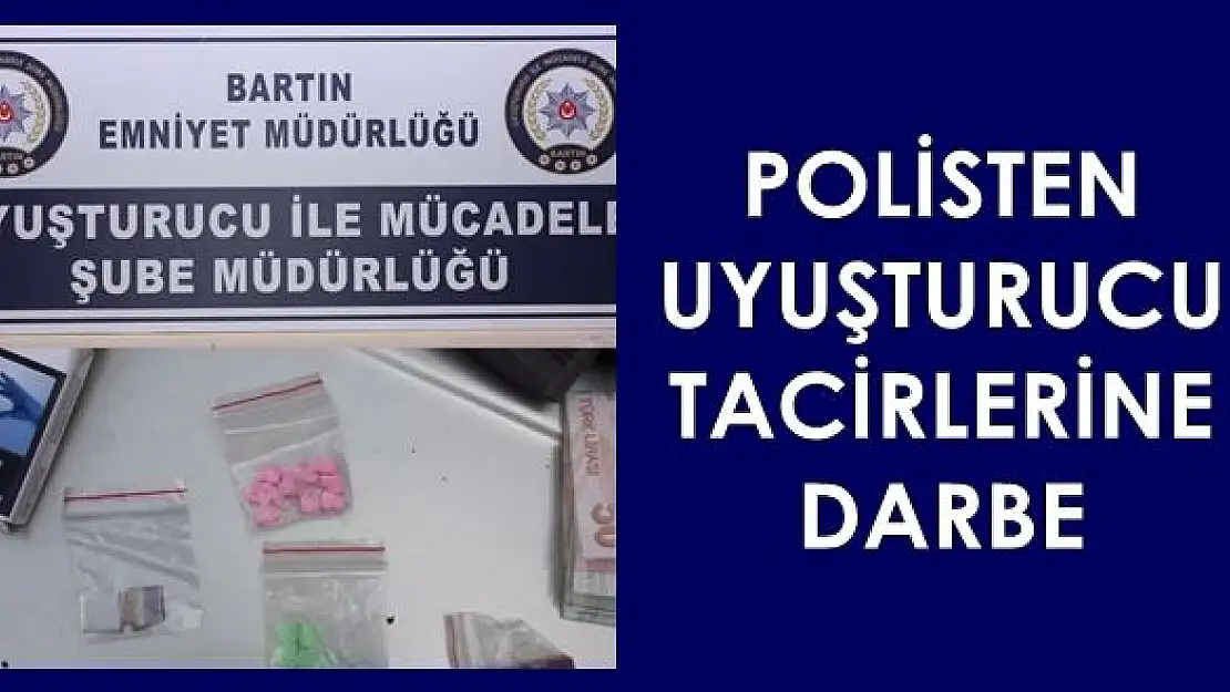 Bartın'da KOM'dan uyuşturucu oprasyonu