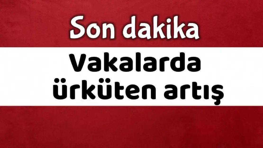Bartın'da korkutan artış